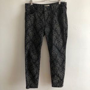 * Free People floral textured Pants